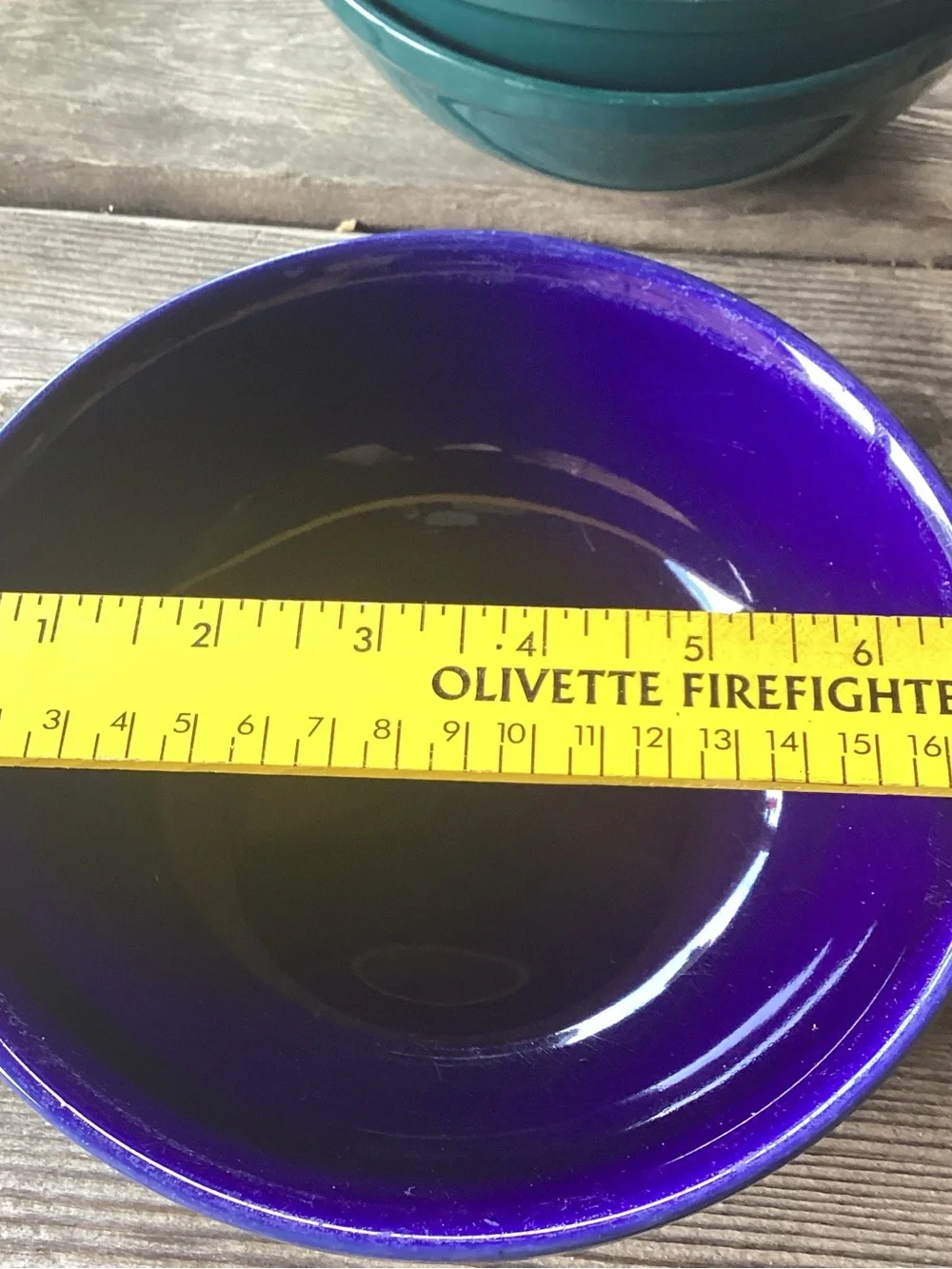 Set of 5 Beautiful Bowls in Blue and Green